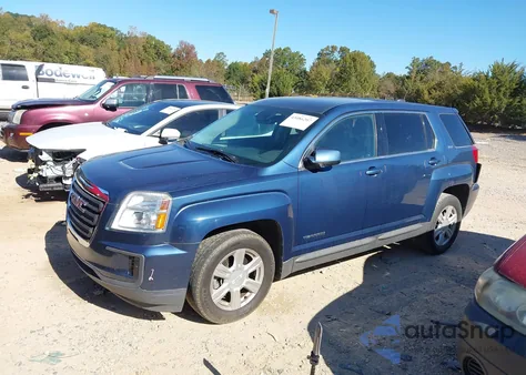 2016 GMC Terrain Sle-1 из США, поврежденный, VIN 2GKALMEK9G6245558